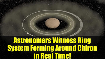 Astronomers Witness Ring System Forming Around Chiron in Real Time!