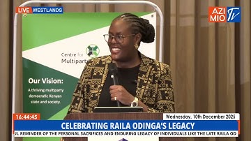 Winnie Odinga MOVES YOUTH with POWERFUL speech as Kenyans honor Raila Odinga on Human Rights Day