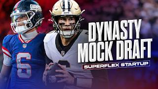 Dynasty SuperFlex Startup Mock + Victory Farts | Dynasty Fantasy Football 2026