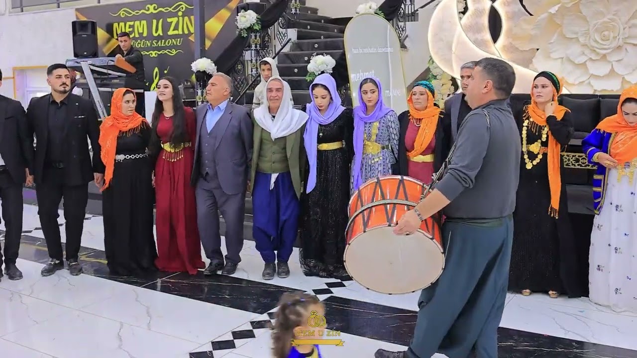 idikut ailesi kumnxeşa aşireti MEM u ZİN DÜĞÜN SALONU part 1