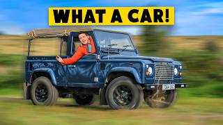 FIRST DRIVE IN MY RESTORED LAND ROVER DEFENDER!