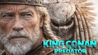 King Conan vs Predator 2026 🔥 This crossover should exist  Arnold is back as Conan  Concept traile
