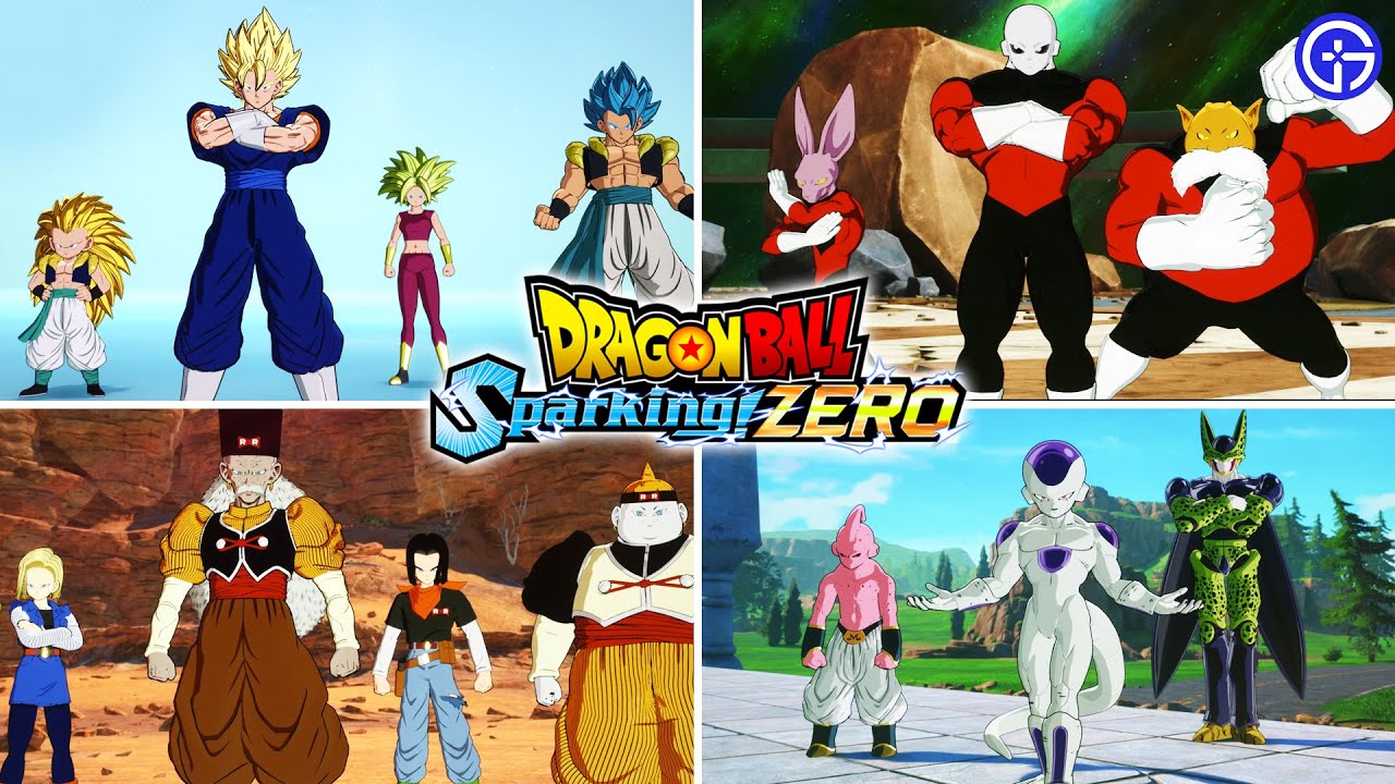 Zero Screen Interactions Unique SELECT SCREEN Interactions PART 1 - Dragon Ball: Sparking ZERO ...