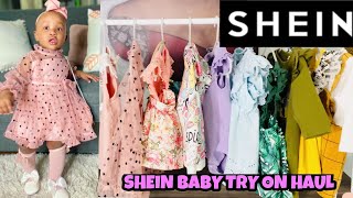 Huge Baby Girl SHEIN Try On Haul | Styled Outfits | Vishaun 4 Real