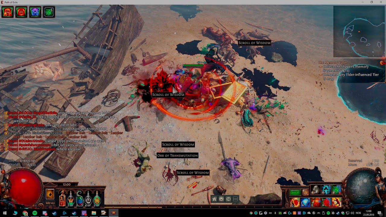 Path of Exile: What? I got this in a Tier 8 Shaper Stronghold map! **WARNING** EMBARRASSING REACTION