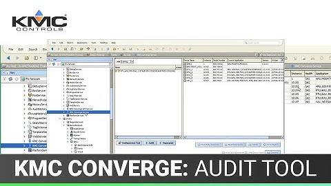 KMC Converge: Audit Tool