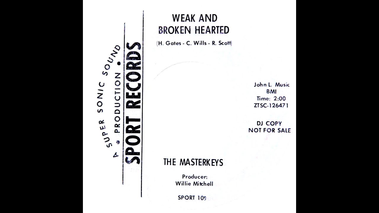 MASTERKEYS  WEAK AND BROKEN HEARTED