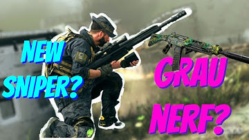 NEW WARZONE UPDATE! GRAU NERF, New SNIPER, and MORE! (Call of Duty: Modern Warfare)