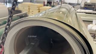 Gelcoat GRP, FRP, GFRP Sheet Rolls For Camper RVs, Travel Trailers
