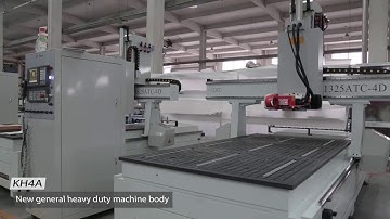 QUICK CNC -4 axis cnc machine KH4A ,spindle rotary model