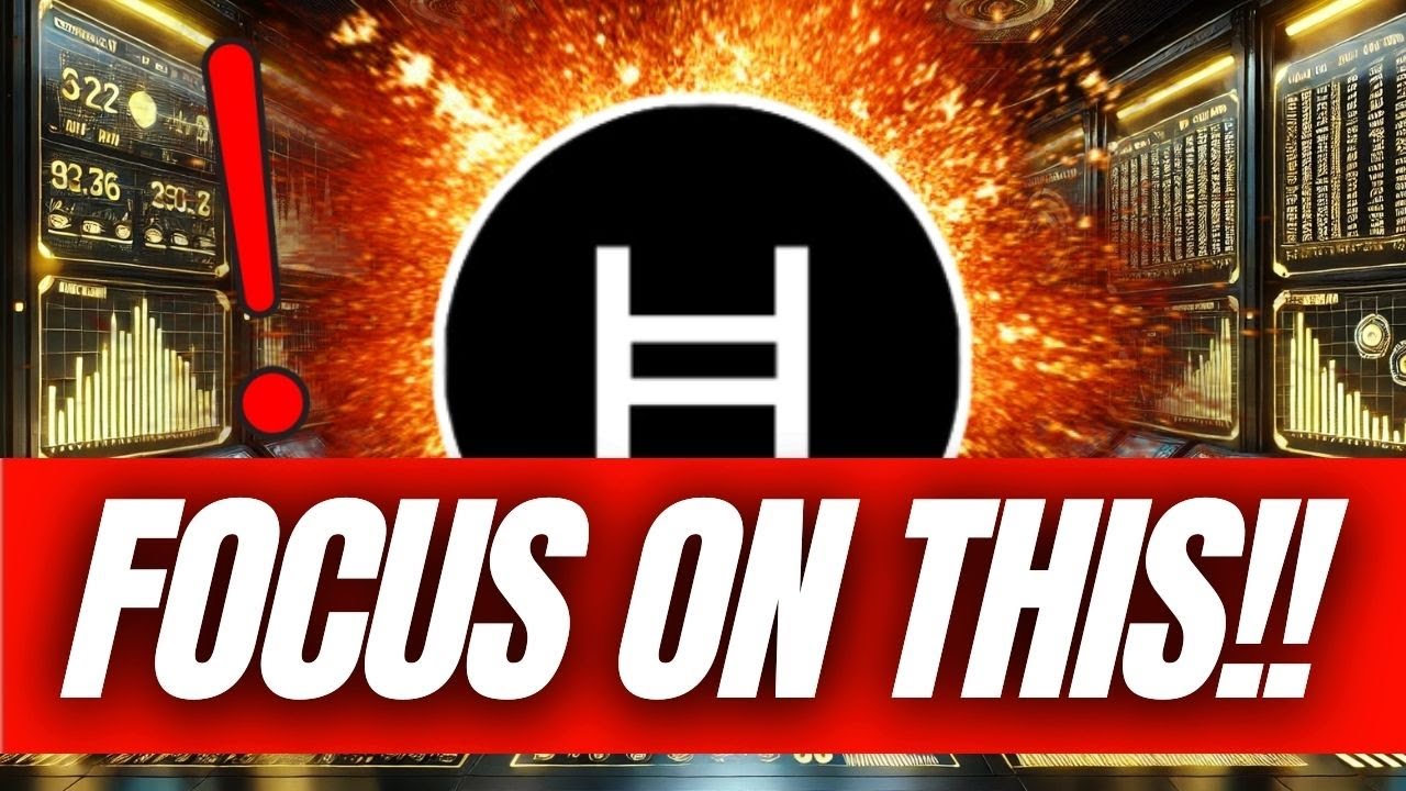 HEDERA (HBAR) IF YOU HOLD YOU NEED TO FOCUS ON THIS !!! | MUST WATCH ...