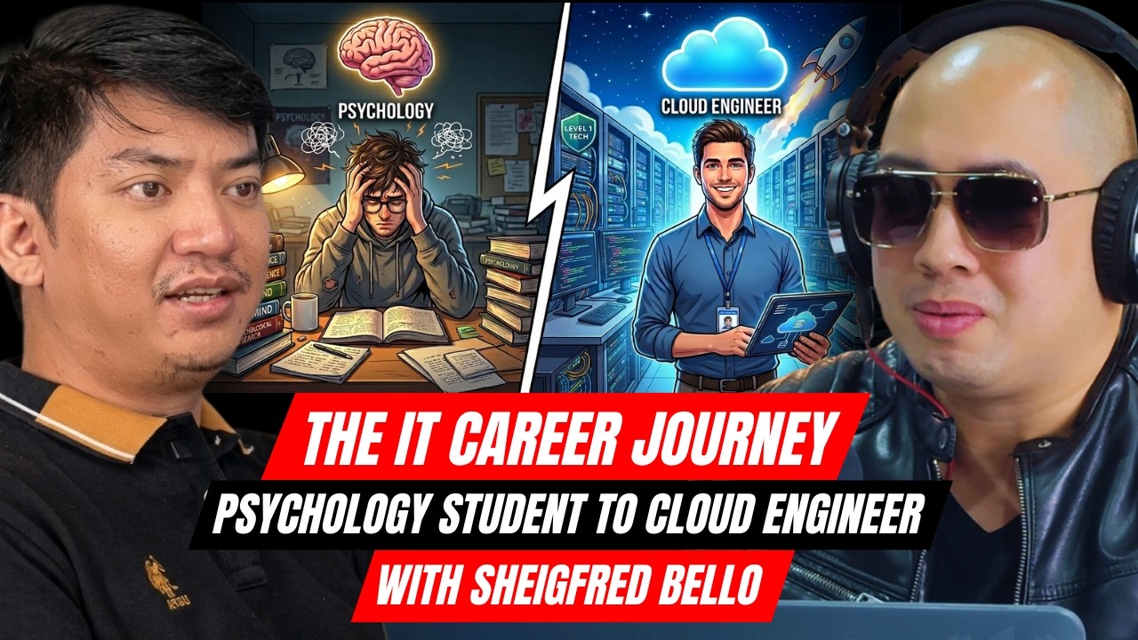 #0049 - Cloud Engineer Career: From Psychology Student to IT