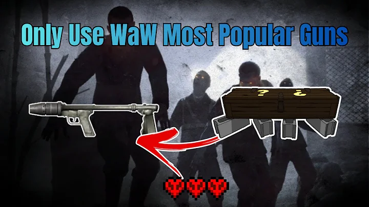 Trying the Most Popular Weapons in WaW Zombies 🧟‍♂️🎯