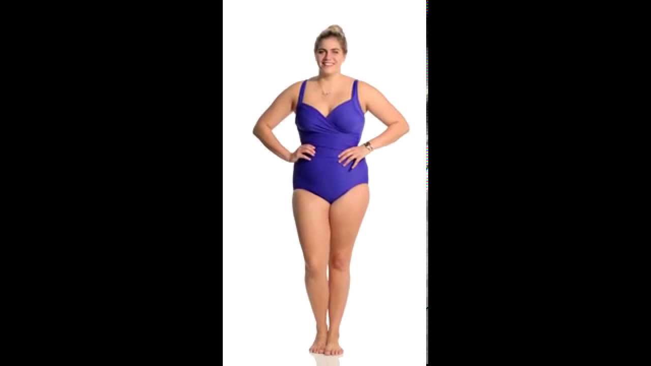 Miraclesuit Plus Plus Size Sanibel One Piece | SwimOutlet.com
