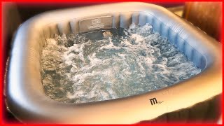 MSpa Alpine Takepo inflatable whirlpool  conclusion after 1 year | electricity | water | costs
