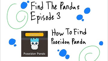 How to Find Poseidon Panda in Find The Pandas