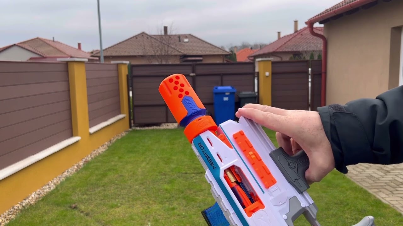 Nerf Mediator brass breech mod