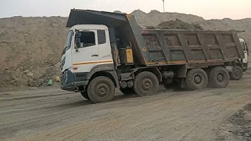 loding Eicher tipper running work in coal mines please #viral#subscribe#video