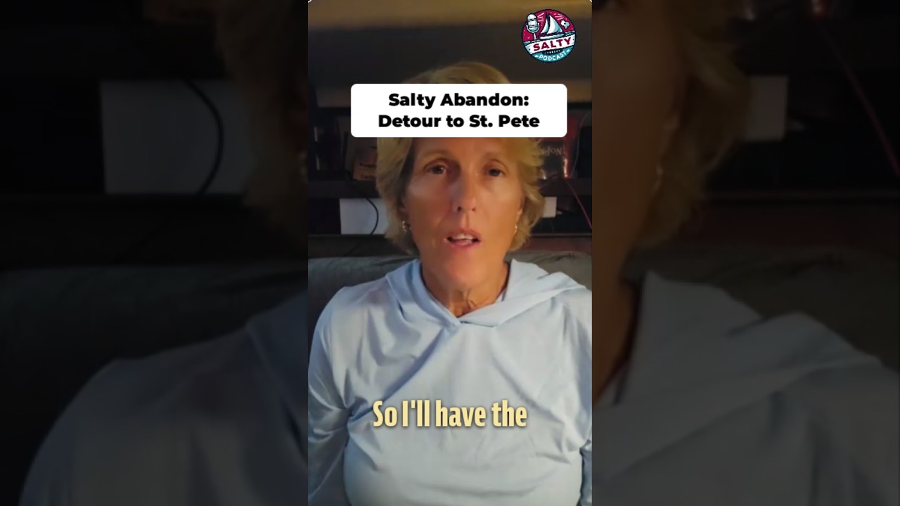 ⁣Salty Abandon Update ⛵ A Detour to St. Pete on Our Way Home #shorts