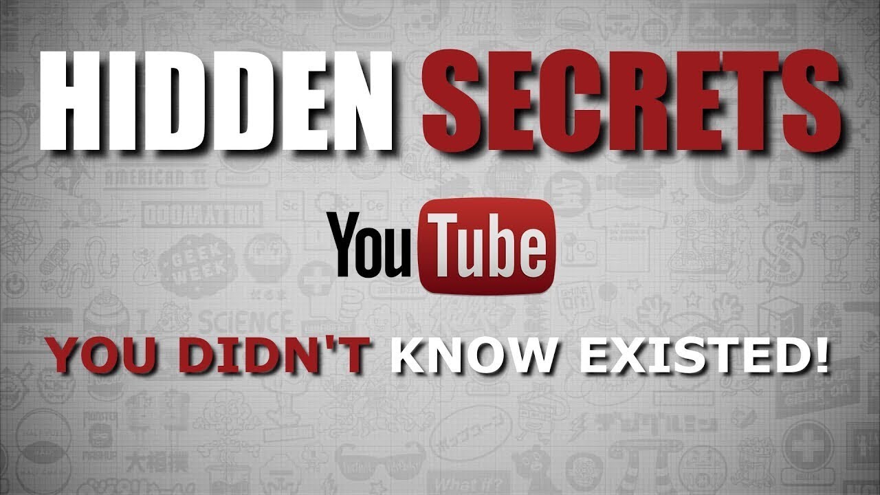 Youtube secrets. Хидден ютуб. Секреты ютуба. Тип Сикрет ютуб. Фирмы ютуб секрет.