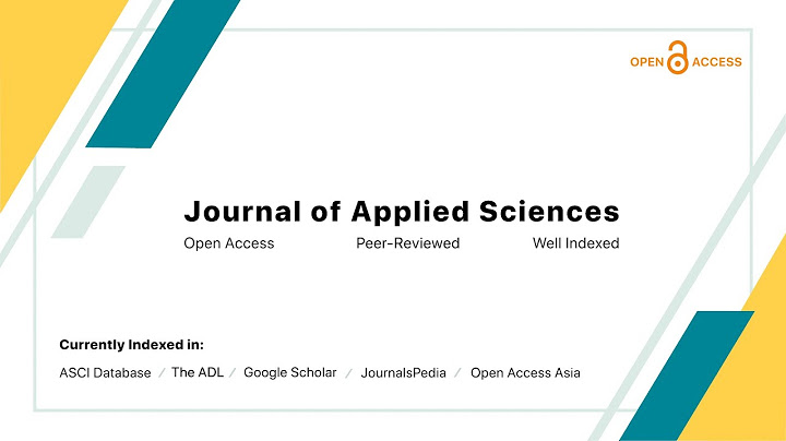 Journal of applied environmental research ช อเด ม