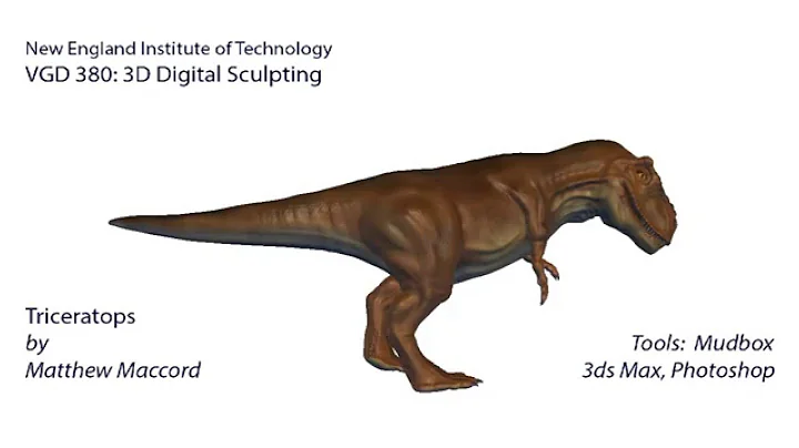 Video Game Design- 3D Digital Sculpting - Tricerat...