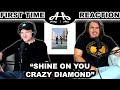 Shine On You Crazy Diamond - Pink Floyd | College Students' FIRST TIME REACTION!