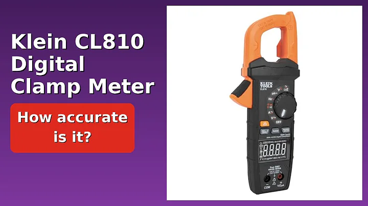 REVIEW (2025): Klein CL810 Digital Clamp Meter. Features.