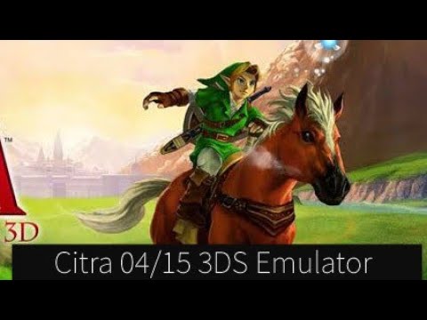 ocarina of time 3ds rom citra us