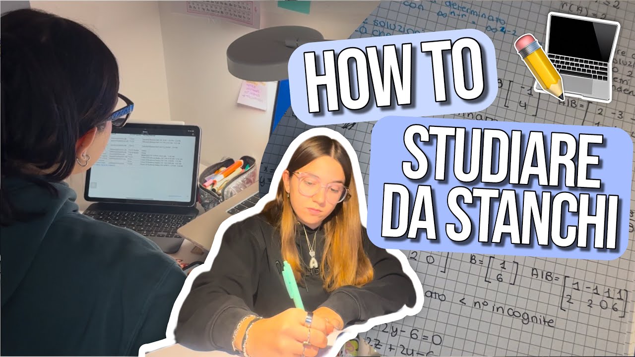 COME TROVARE LA VOGLIA DI STUDIARE dopo giornate piene? 💆🏻‍♀️☕️ - YouTube