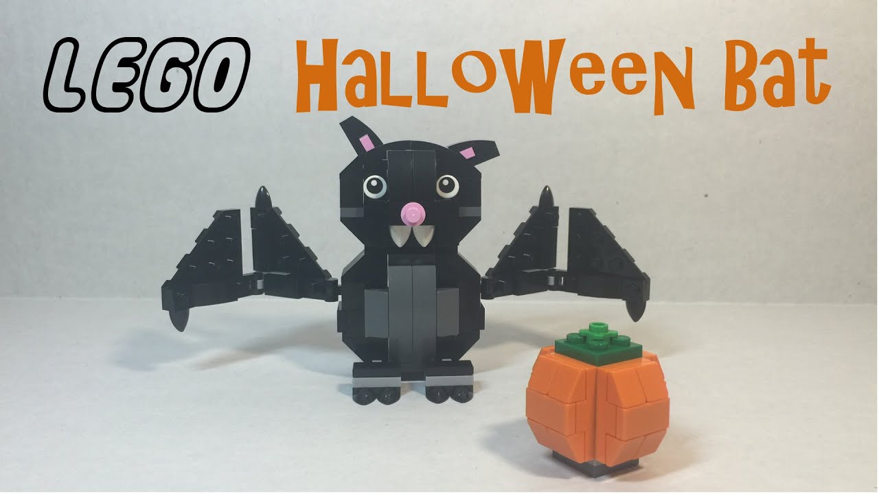 Lego Halloween Bat set build 40090