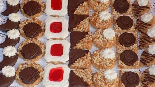 صابلي بدون فرن و ب 7 أشكال مختلفة سهل التحضير / حلويات العيد