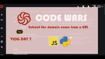Hari ke 7- Extract the domain name from a URL | Codewars |Code Daily Challange (Python, Javascript)