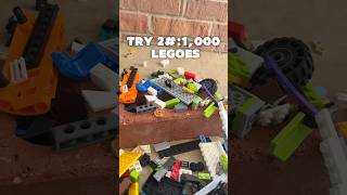 Lego Bricks vs. Real Bricks