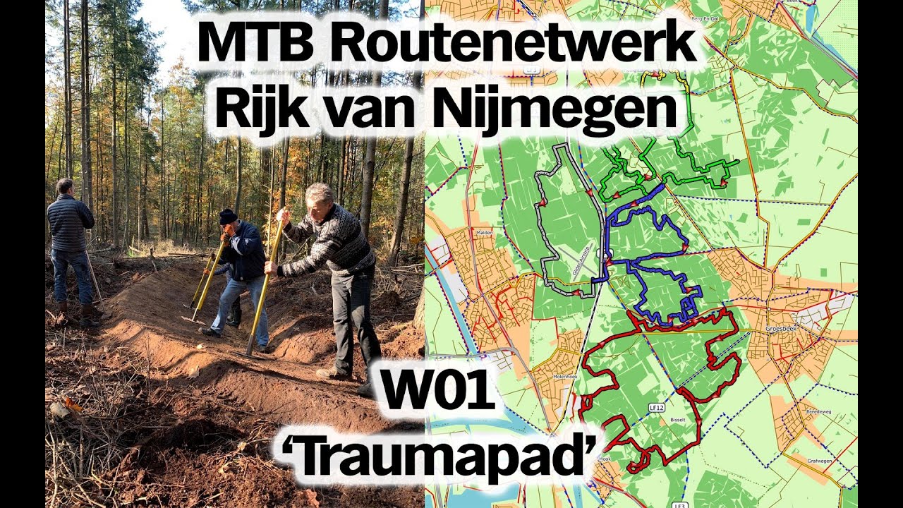 MTB Route Rijk van Nijmegen - W01: 'traumapad'