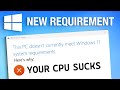 Windows 11s new cpu requirements why you shouldnt care