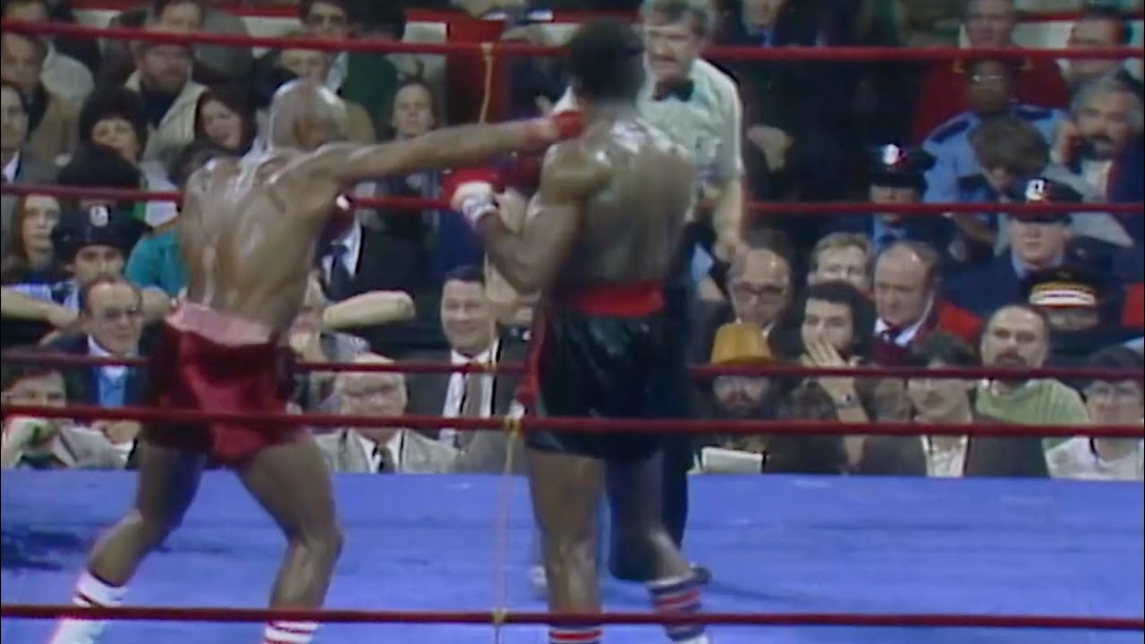 ON THIS DAY! - MARVIN HAGLER STOPS PREVIOUSLY UNBEATEN FULGRNCIO OBELMEJIAS (FIGHT HIGHLIGHTS)