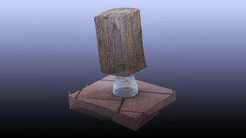 Textured mesh to point cloud (CloudCompare)
