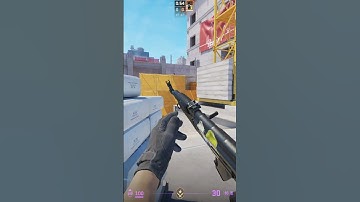 Flash Ramp For Easy Kill On Vertigo In CS2 #cs2 #shorts