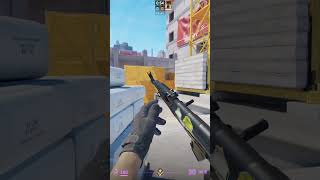 Flash Ramp For Easy Kill On Vertigo In CS2 #cs2 #shorts
