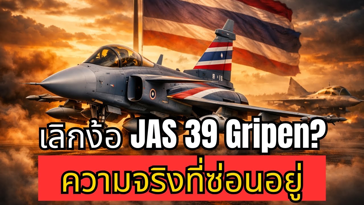 [ความลับ 2026] ทำไมมหาอำนาจยัง "กลัว" JAS 39 Gripen ของไทย?
