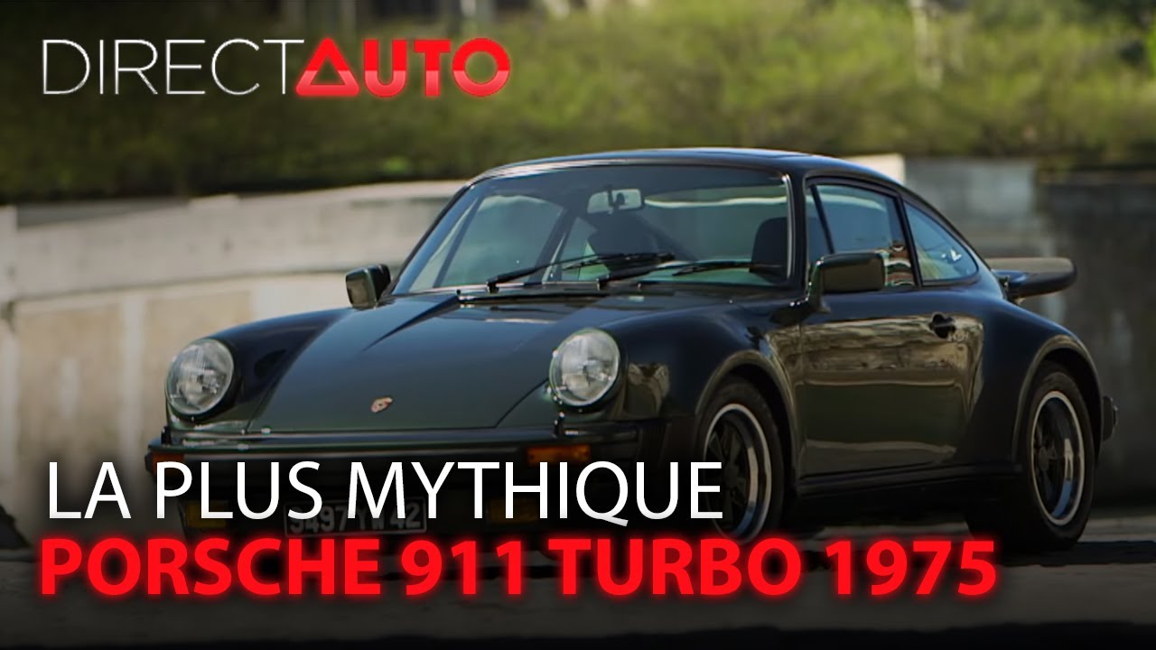 VOITURE PORSCHE 911 TURBO 1975 1/43 EME MES VOITURES MYTHIQUES CHAPATTE 