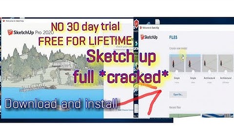 SKETCH-UP PRO 2020 *CRACKED* || Download and Install || MSTS ||