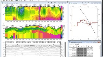 Different ways of profile inversion of TDEM data