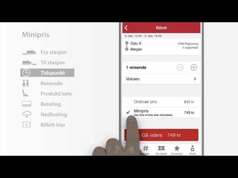 Kjøp Minipris i NSB App - YouTube