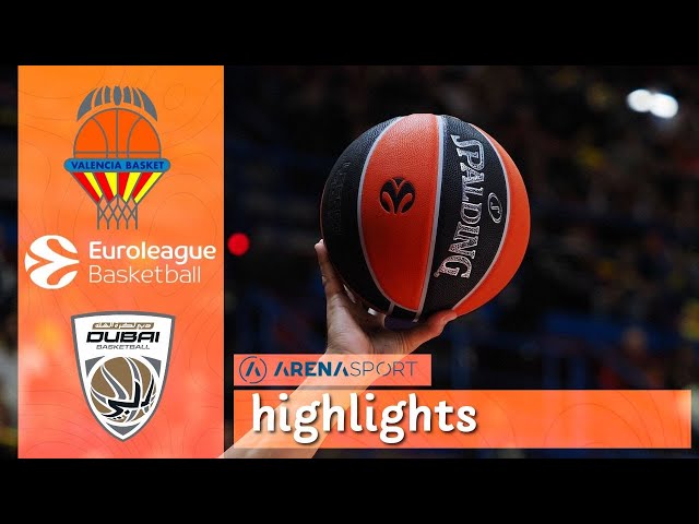 EUROLEAGUE (8. kolo): Valencia - Dubai 80:78 / 30.10 .2025