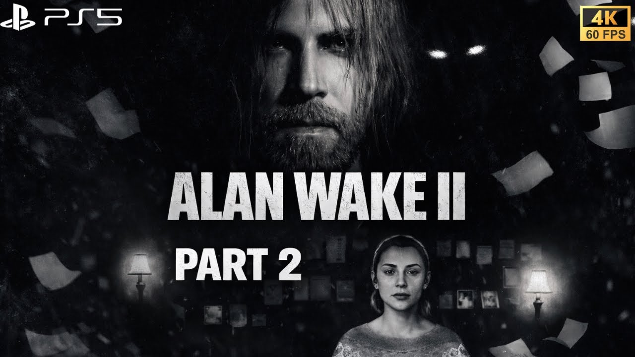 Alan Wake 2 - Walkthrough Part 2 [ PS5 SLIM | 4K 60FPS]