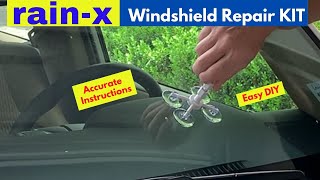 How to use RainX Windshield Repair Kit