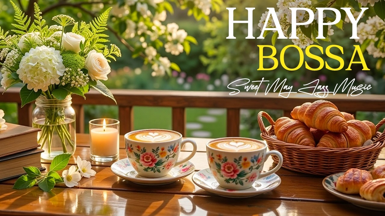 Relaxing May Bossa Nova Jazz ] ☕☀️ Sweet Jazz Music for Morning