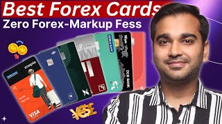 Top 05 Best Forex Cards with Zero Forex Markup Fees for Students/Tourists in 2024